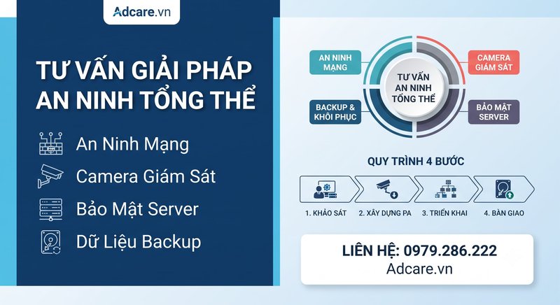 Dịch Vụ Tư Vấn Giải Pháp An Ninh Tổng Thể Cho Doanh Nghiệp